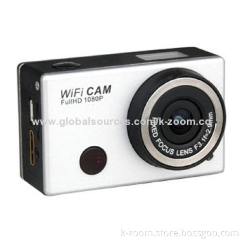 Sports Action Cameras with 120 Degrees Viewing Angle, Wide-angle Lens, 1,920 x 1,080P 30fps